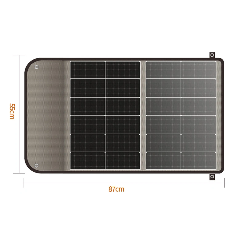 70W 105W 200W 300W Portable Folding Photovoltaic Panels off Grid Renewable Power Energy Foldable Kit Charger Small Home System Solar Panel