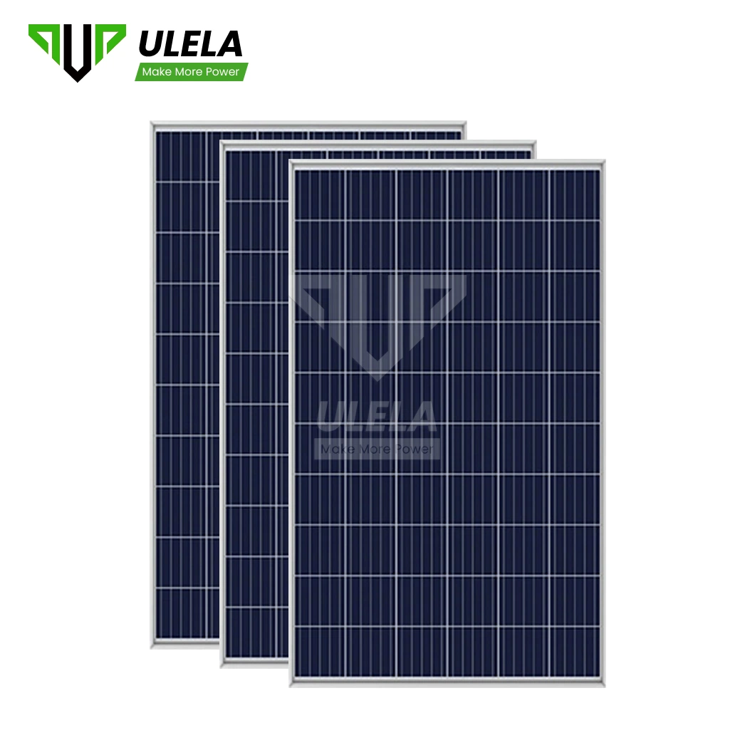 Ulela Semi Flexible Solar Panel Fabricators OEM Custom 340-Watt Polycrystalline Solar Panel China 158mm Solar Panels 400 Watt Polycrystalline