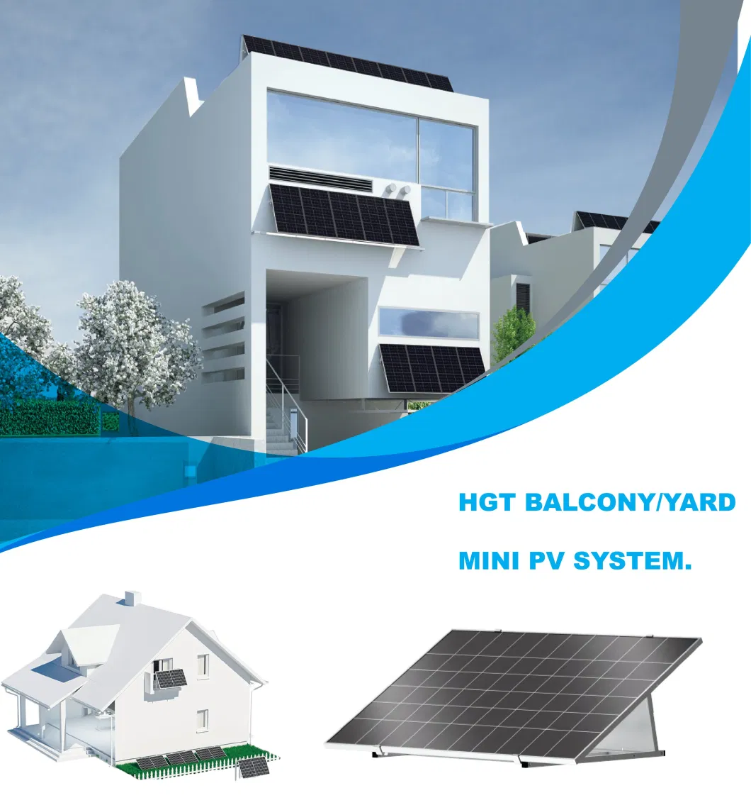 465W Easy Balcony Solar Kit System for Householder on Grid