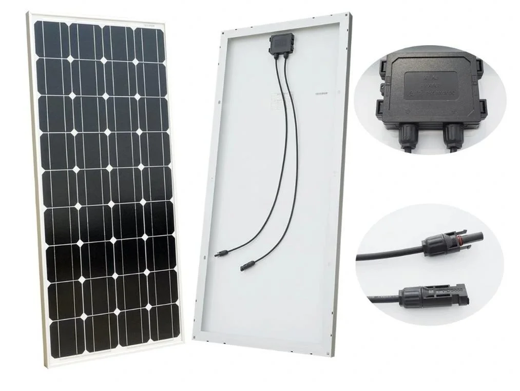 Roof Tiling Photovoltaic System 100W Renewable Energy Solar Panels