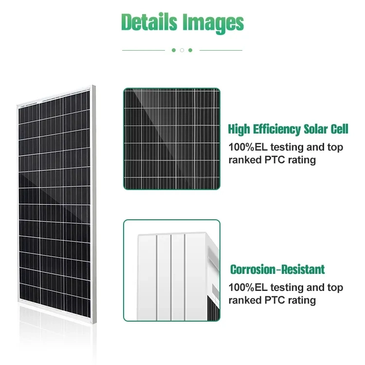 Top Selling 340W Poly Crystalline Solar Panels for Home System Use