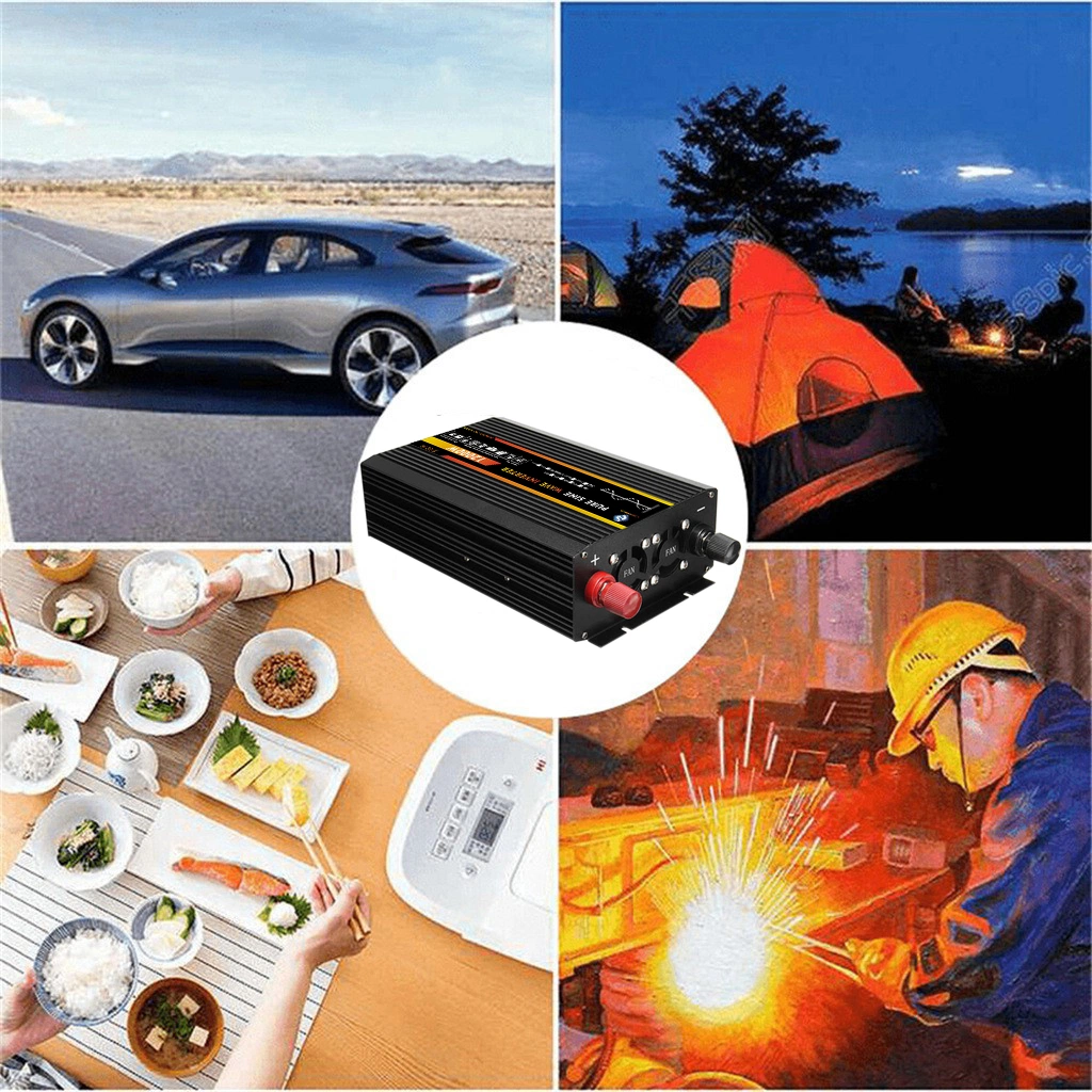 Pure Sine Wave Power Inverter 12000W for Solar System/Solar Panel/Home/Outdoor/RV/Camping