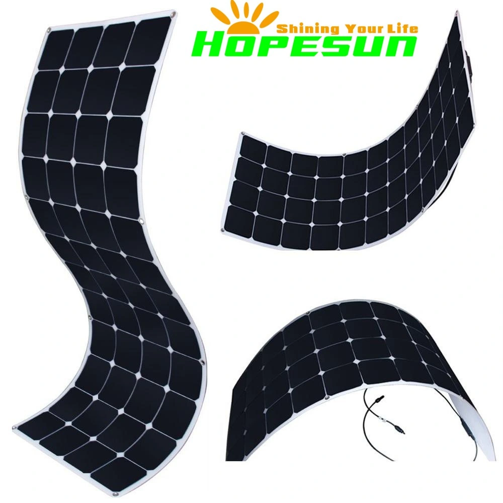 100 Watt High Quality Monocrystalline Flexible Solar Panel