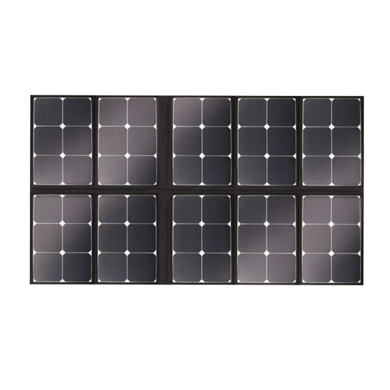 Caravans and Motorhomes Use Semi Flexible Solar Blanket 120W 200 Watt Folding Foldable Solar Panel Charger