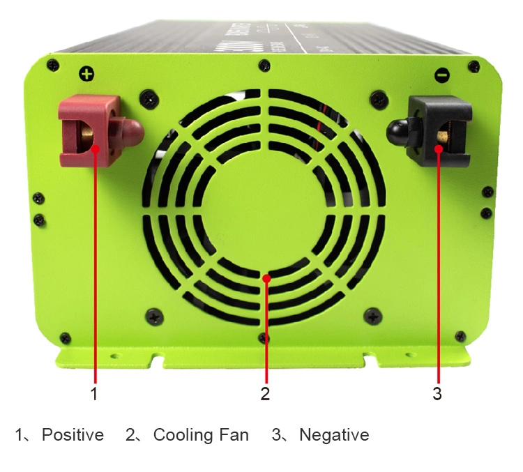 DC 12V 24V 48V to AC 110V 220V 230V 3000W Power Inverter Pure Sine Wave