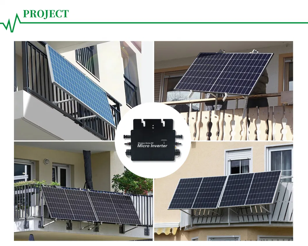 MPPT Micro Grid Connected Mini Inverter 350W 400W 600W 800W 1200W 2000W 2400W Solar Inverters for Solar Photovoltaic System