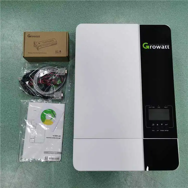 Growatt MPPT Hybrid Inverter Photovoltaic SPF3500 Es SPF5000 Es 3K 3.5K 4K 5K 3 Phase Solar Power Inverter Price on off Grid in Stock Enery Storage Inverter