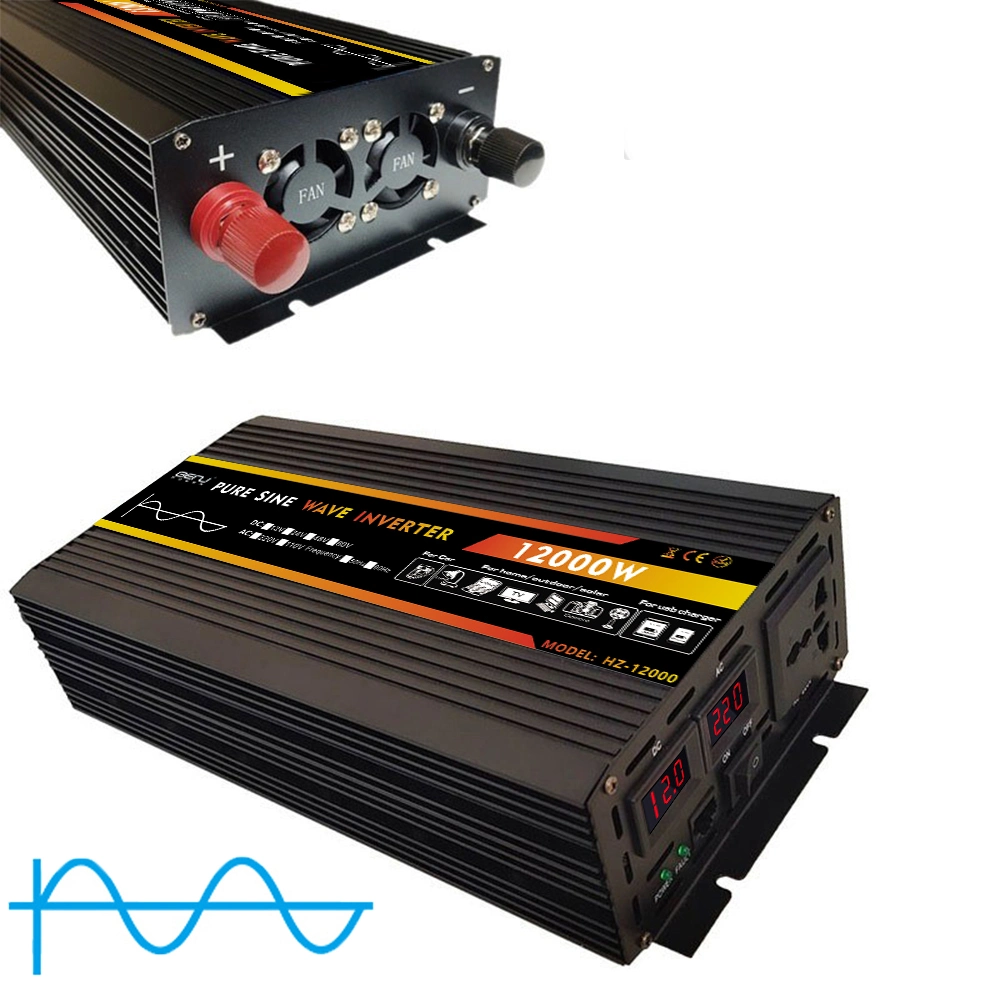 Pure Sine Wave Power Inverter 12000W for Solar System/Solar Panel/Home/Outdoor/RV/Camping