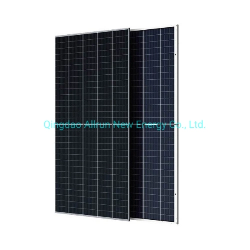 China Manufacturer Wholesale Home Use Roof Ground Install System 500wp 400W 300watt 320W 250 Watt 48V Black Solar Panel 440W