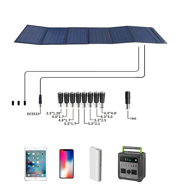 Flexible Panels PV 500W 12V 200W 800W 72 Cells 100W Transparent 150W 400 Watt ETFE 2000W Blanket De Narrow Folding Solar Panel