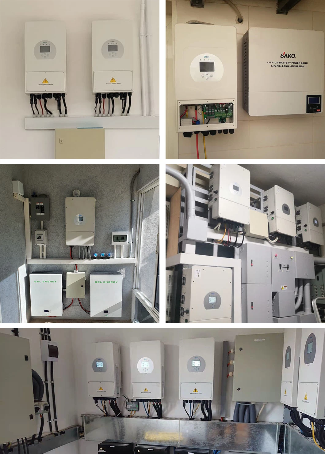 Hot Sale Photovoltaic on/off Grid Connected 8kw 10kw 12kw Hybrid Solar Inverter