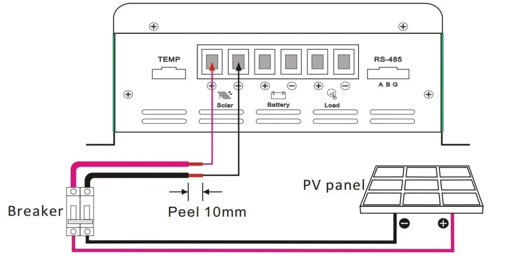 Snadi 60A 12/24/36/48V Solar Panel MPPT Intelligent Solar Charge Controller 60AMP MPPT