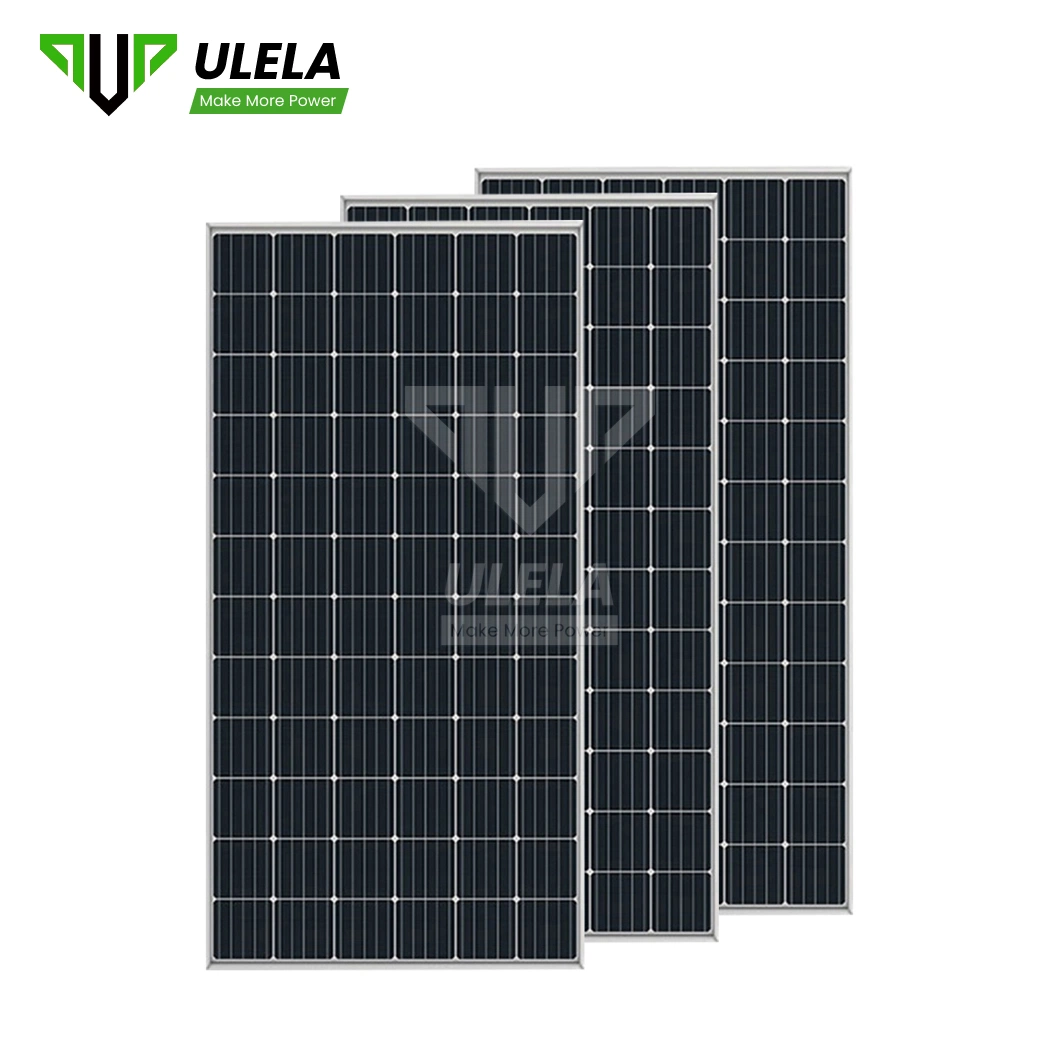 Ulela Flexible Solar Panel Roll Manufacturers OEM Customized Monocrystalline Solar Panel 500W China 166mm Mono Solar Panels 400 Watt