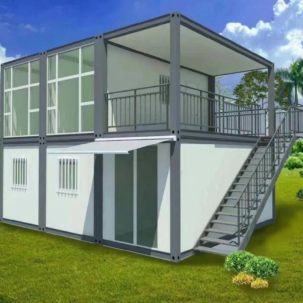 20FT/40FT Expandable Prefab House Villa Smart 2 Bedrooms Prefab Container Home