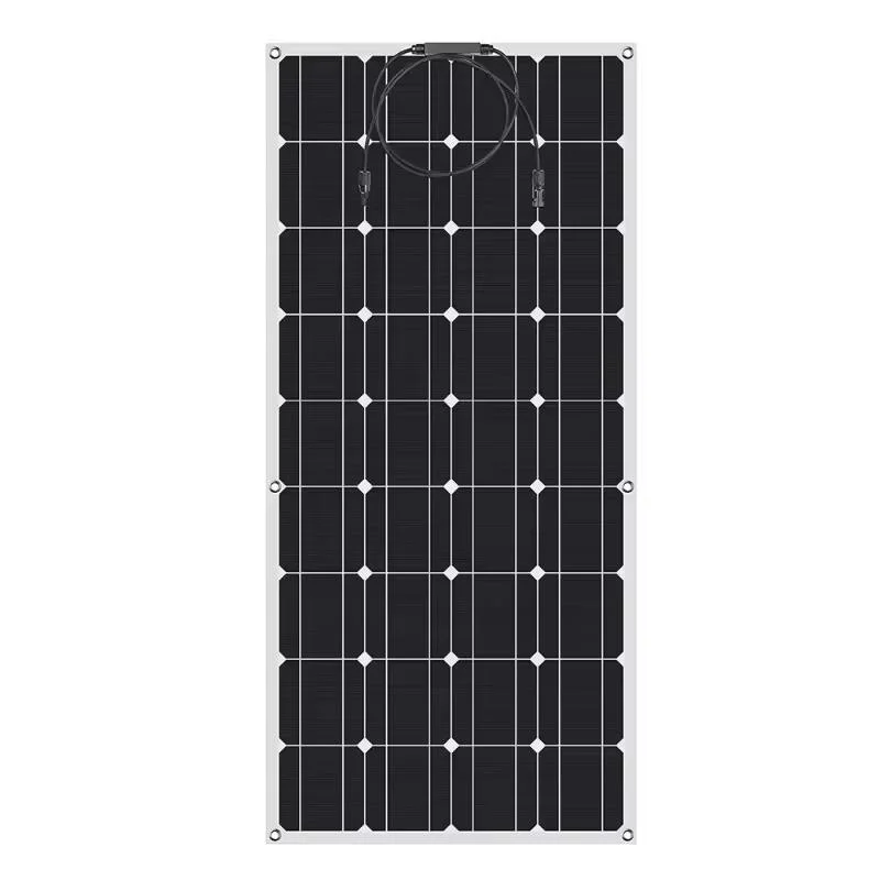 100 Watt 12V Mono Flexible Solar Panels for Home /Boat /Car/ Garden /Camping Travel High Efficiency China Supplier