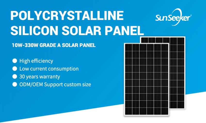 300W Poly High Quality with Brand Solar Module Panel