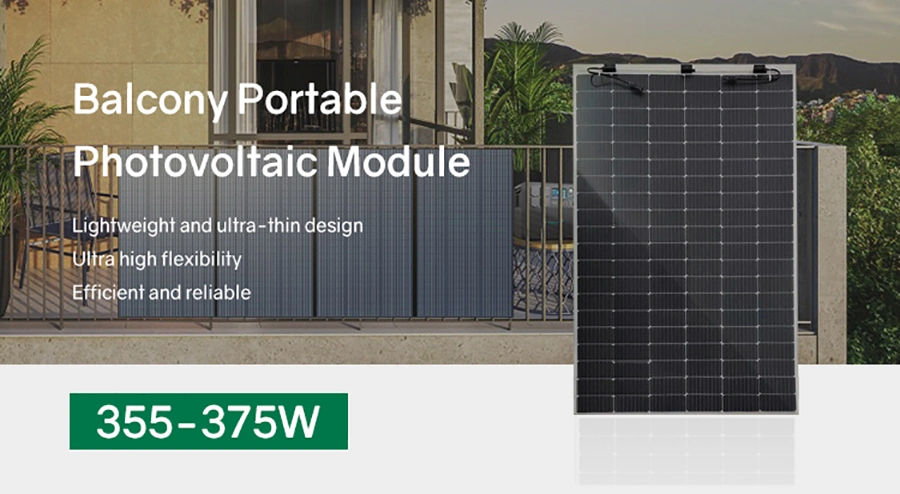 EU Warehouse Balcony Solar Plug and Play Solar Panel Kit Homes Balcony in Stock