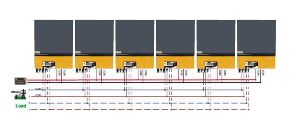 MPPT Hybrid Inverter Photovoltaic Energy Storage All in One off Grid Inverter