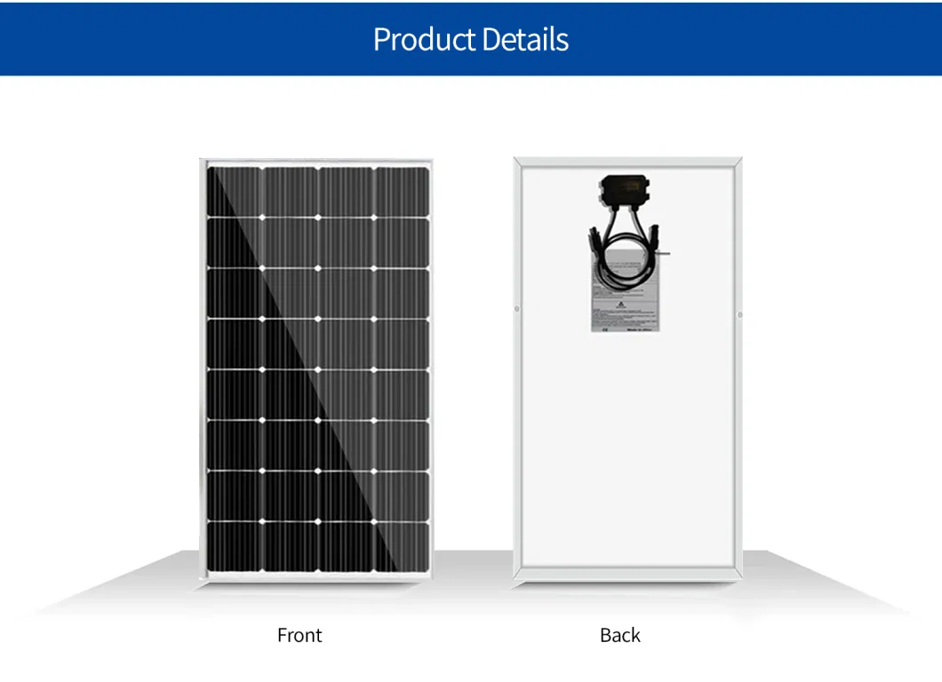 120W 160W 180W 200watt Flexible Photovoltaic off Grid Panel PV Cell Monocrystalline Home Installation Cost Renewable Energy Small Power System Solar Panels Sun