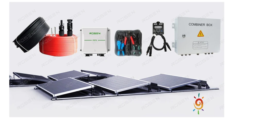 Residential Ground / Roof Installation 10kw 15kw Solar Panel System for Home