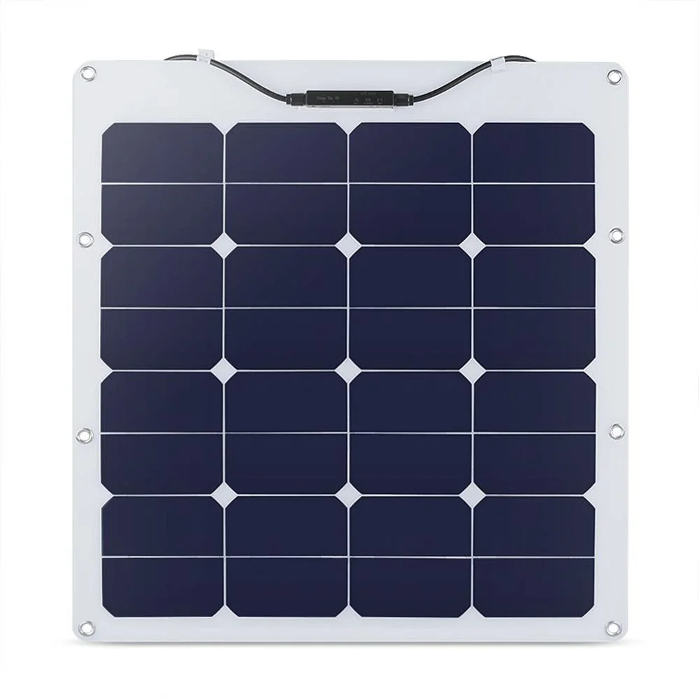 50W Sunpower ETFE Soft Flexible Bendable Solar Panel DC Mobile Power Solar Charger Original Cells