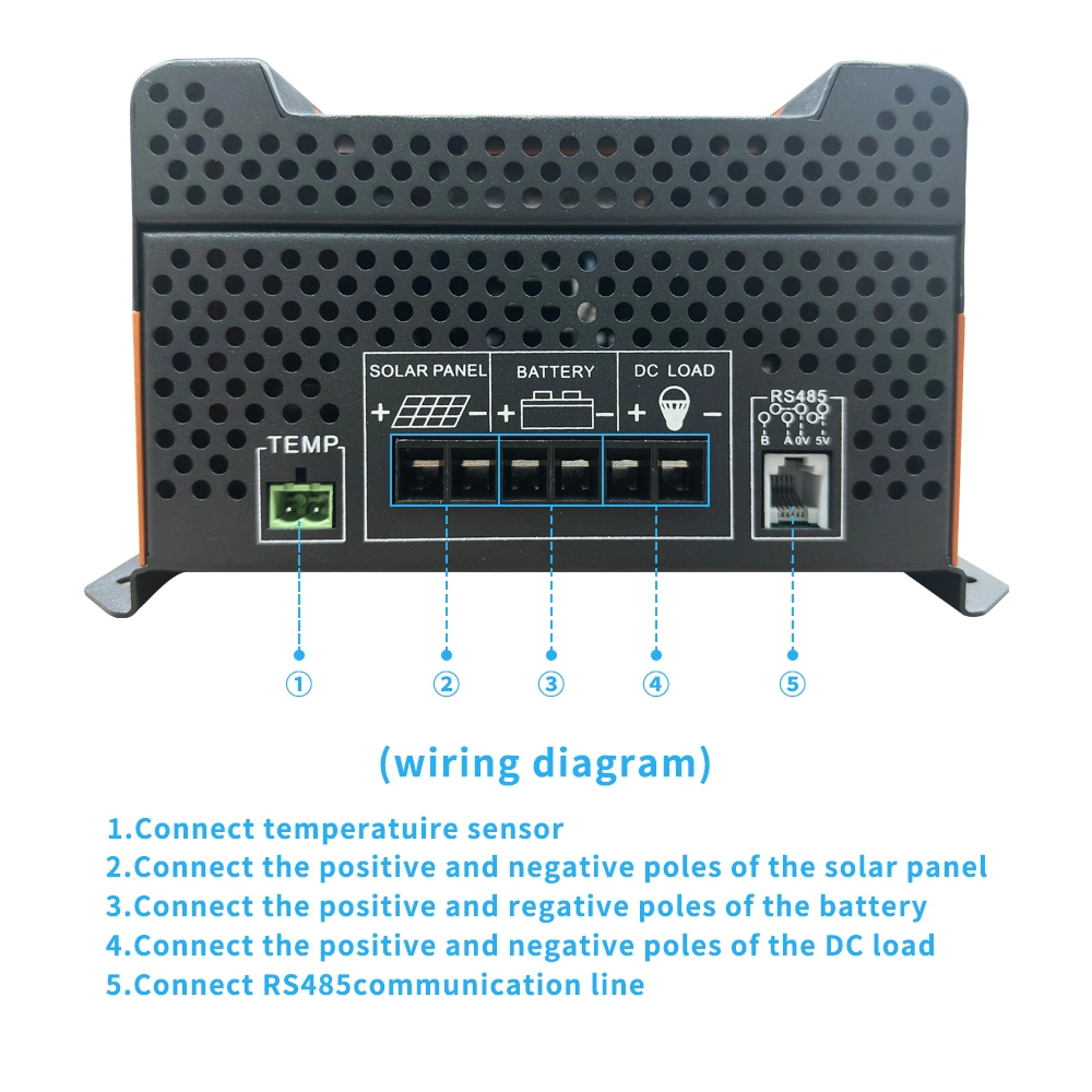 12V 24V 36V 48V Solar Panel Battery MPPT Solar Charge Controller