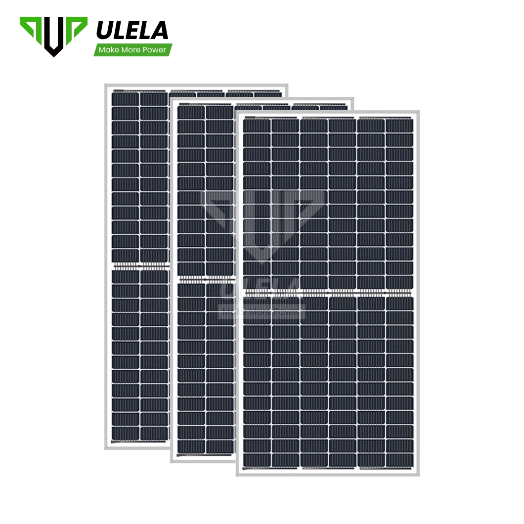 Ulela Flexible Solar Panels 12V Wholesaler High-Quality Solar Panel 400 Watt Monocrystalline China 182mm Solar Panel Mono 125W