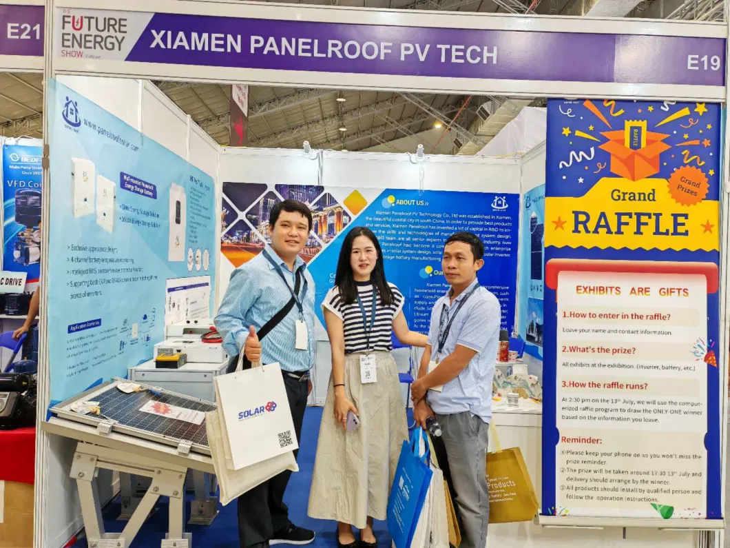 Panelroof New Tech 1kw 2.5kwh All in One Inverter Battery for Balcony Solar System Solar Home Power System with IP 65