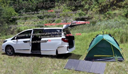 Flexible Bendable Foldable Lightweight ETFE Solar PV Panel