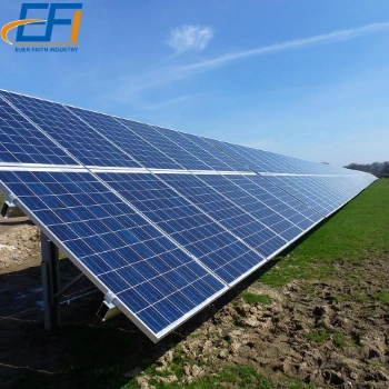 Steel Solar Ground Mounting Solar Panel Ground Mounted System for Installation