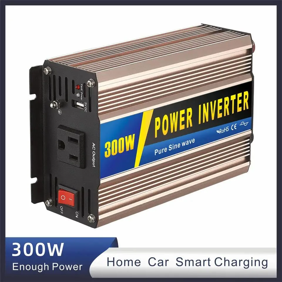 300W DC to AC Pure Sine Wave Inverter Solar Power Inverter off Grid High Frequency Home Inverter