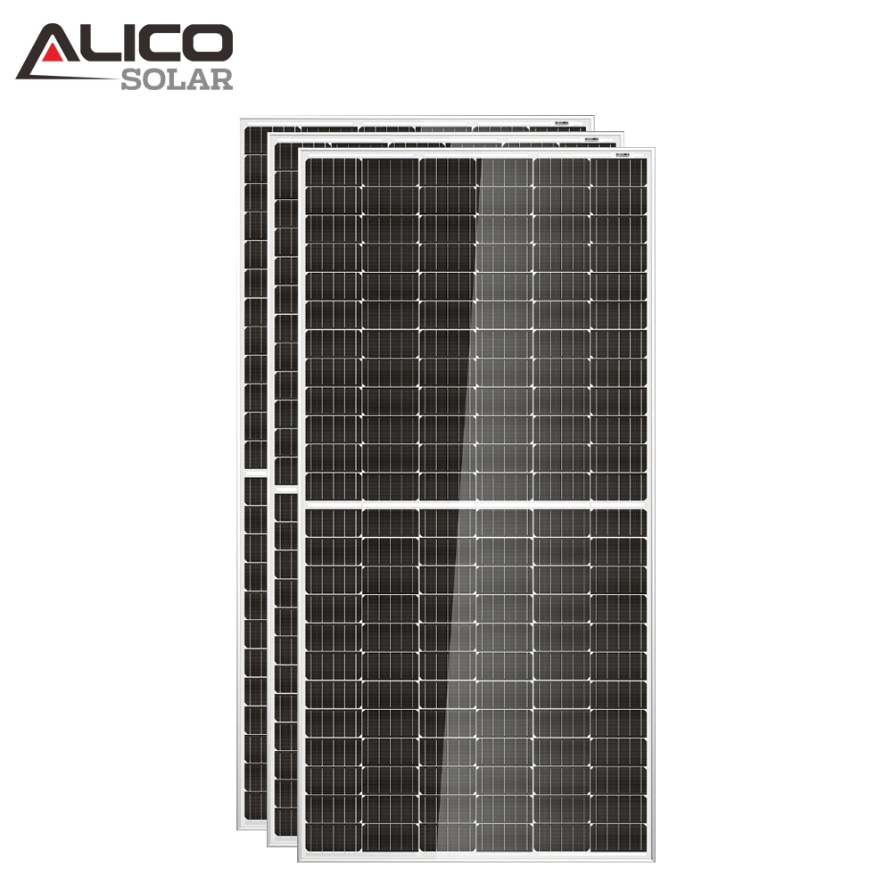 Alicosolar Solar Energy Power Panel System Complete 100kw 3 Phase 200kw 500kw on Grid Hybrid Industrial Commercial Use with Battery