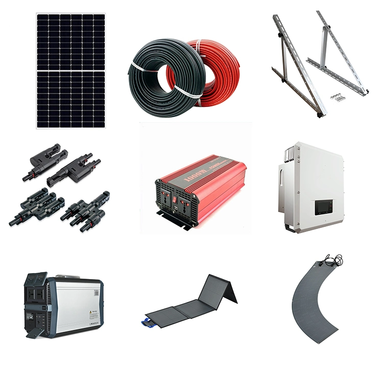 N Type Ground Solar Panels Bracket Install 270W 275W 320W 325W Solar Panel with Best Mounting Structure