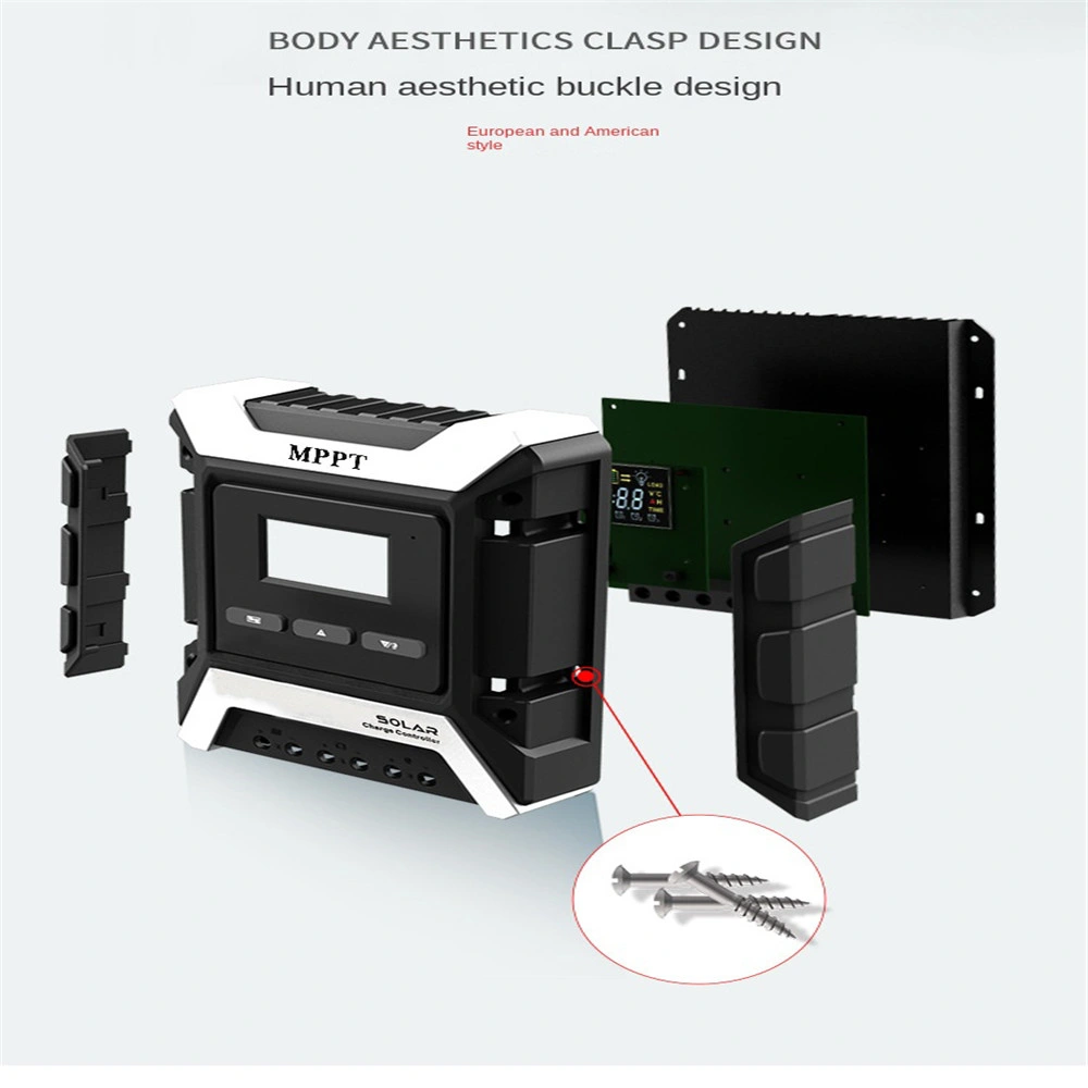 High Power Photovoltaic Battery Battery Panel 12V 24V 48V Best Settings 80A MPPT Solar Controller for Solar Charge Controller