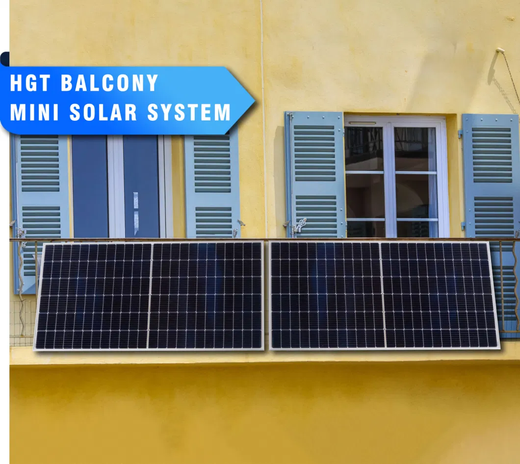 400W~1100W Easy Balcony Solar Kit System for Householder on Grid