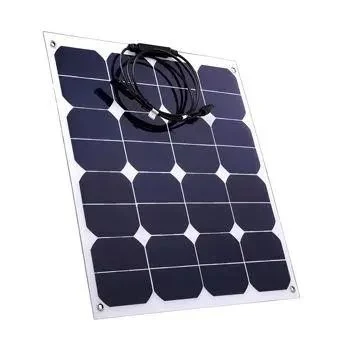 100 Watt 12 Volt 110W 120W Monocrystalline Semi-Flexible Bendable Mono off-Grid Charger Flexible Solar Panel for Marine RV Cabin Van Car Uneven Roof Surfaces