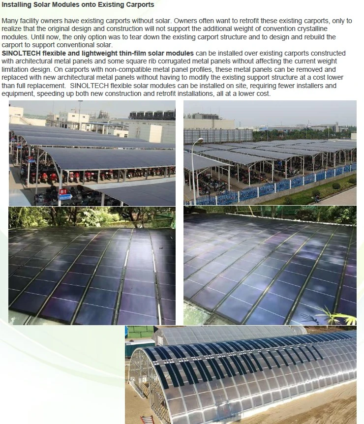 80W Roll-up Thin Film Flexible Solar Panels (FLEX-03NS)