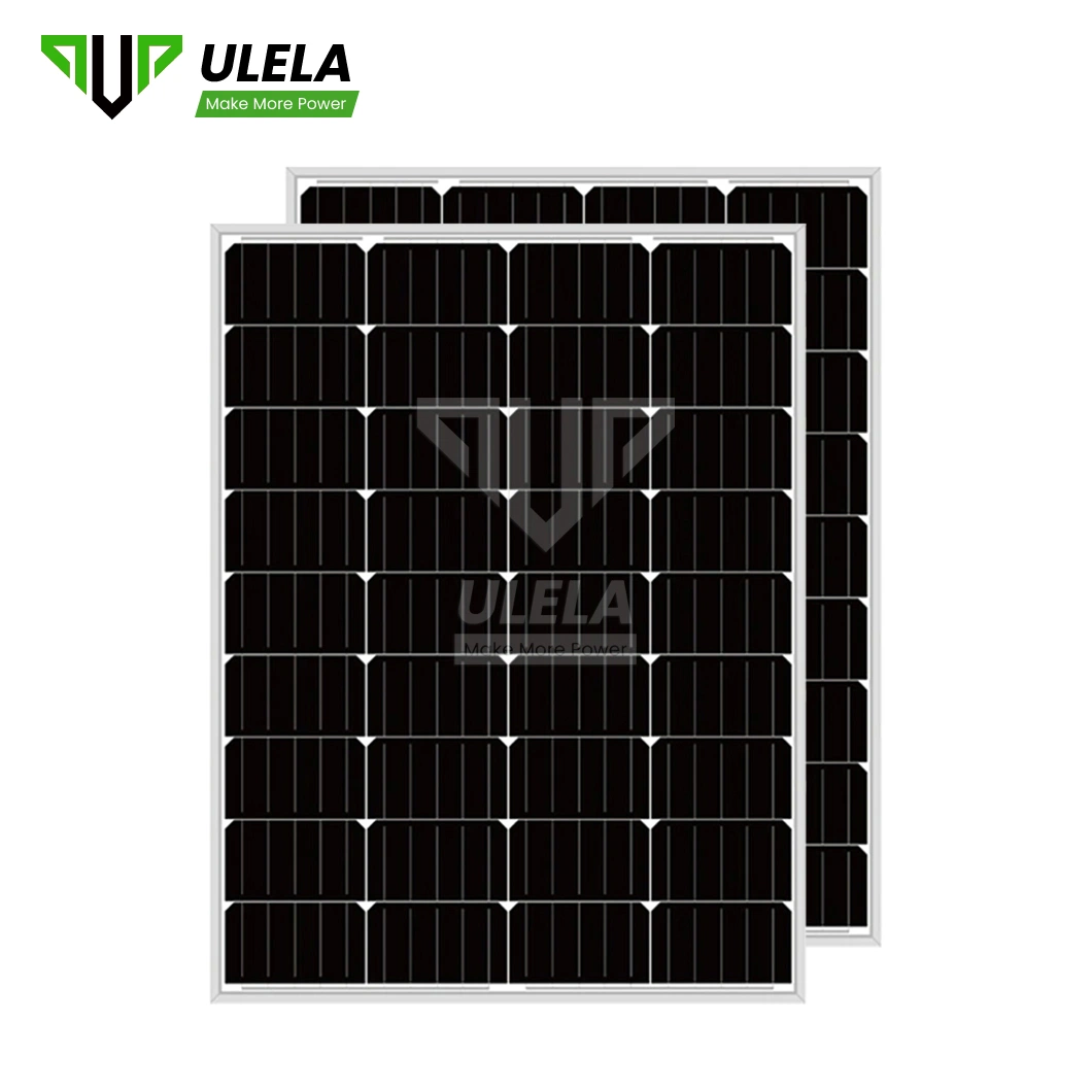 Ulela Flexible Solar Panels 12V Wholesaler High-Quality Solar Panel 400 Watt Monocrystalline China 182mm Solar Panel Mono 125W