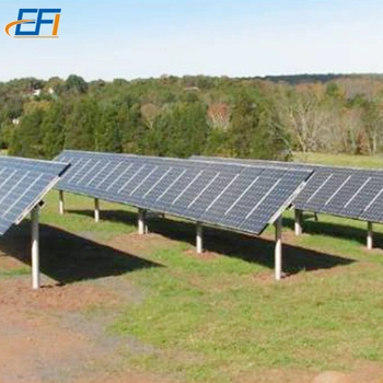 Steel Solar Ground Mounting Solar Panel Ground Mounted System for Installation