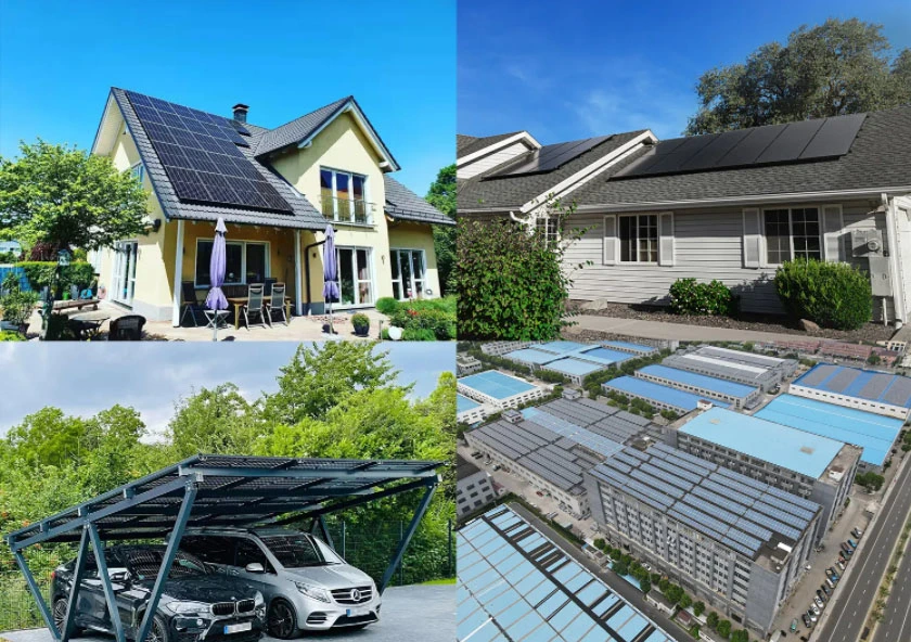 High Efficiency Complete 3kw 5kw 10kw 20kw 30kw Hybrid off Grid System PV Power Panel Home Solar Energy