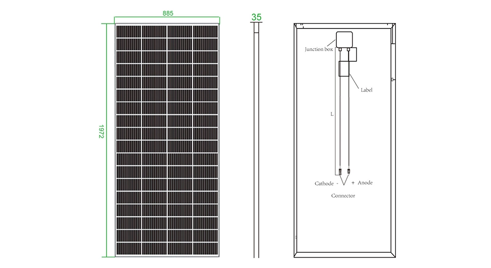 Poly &amp; Mono 300W 340W 350W 400W 450W Monocrystalline and Polycrystalline Half Cell Solar Panel