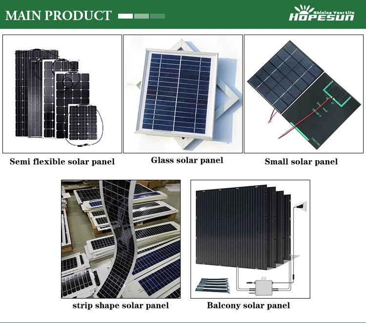 290W Solar Panel Renewable Energy Photovoltaic Cells for Heat Pump Water Heaters Solar Power System