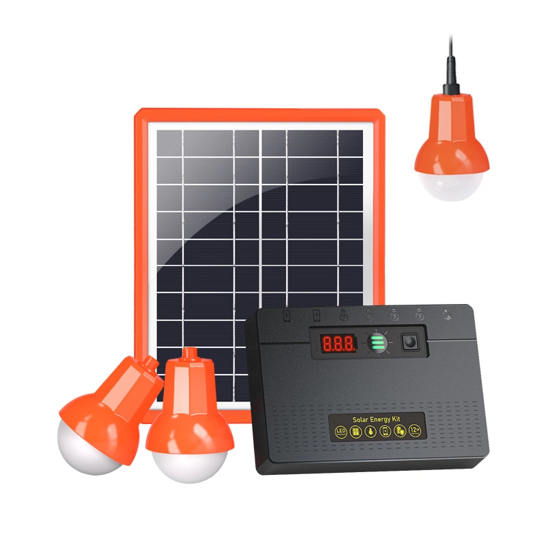 Lighting Global Solarchange 10W/20W Solar Home System with Solar Panel Light Kit for Rwanda/Ethiopia/Nigeria Market (SC-810/SC-820)