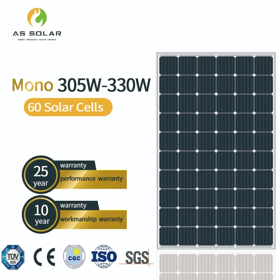 10W Mono Panel High Efficiency Monocrystalline Solar Panel and Home Solar Power Energy System on off Grid