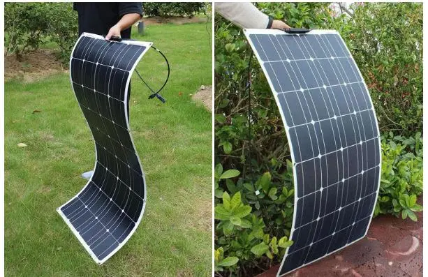 Thin Light Weight White ETFE Sheet Watt 12 Vol Flexible Solar Panels for Car Full High Output 300 Watts