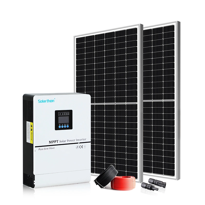 off Grid Solar Power System 5kw 10kw Home Solar Hybrid Inverter Manufacturer