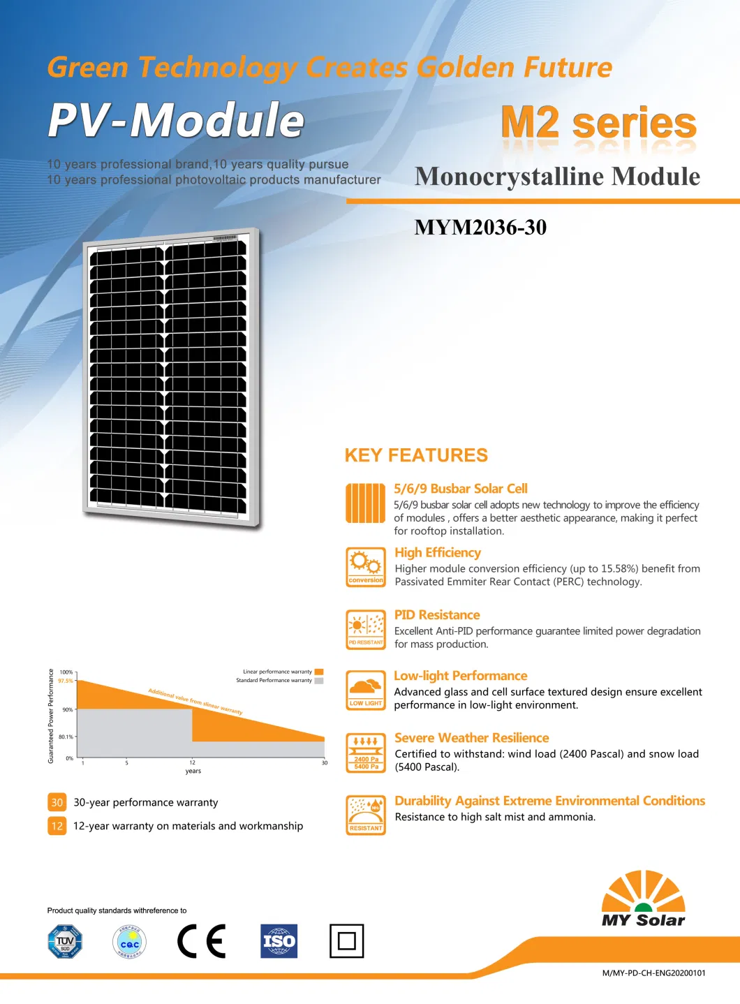 Longi/Ja/Jinko/Trina/Canadian/Mysolar Grade a 30W DIY Small Solar Panels for Home Solar Power System