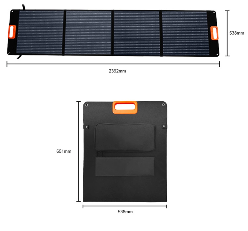 Waterproof Folding Flexible Solar Panel 100W 120W 150W 180W 200W 250W 300W Thin Film Flexible Roofing Solar Panel