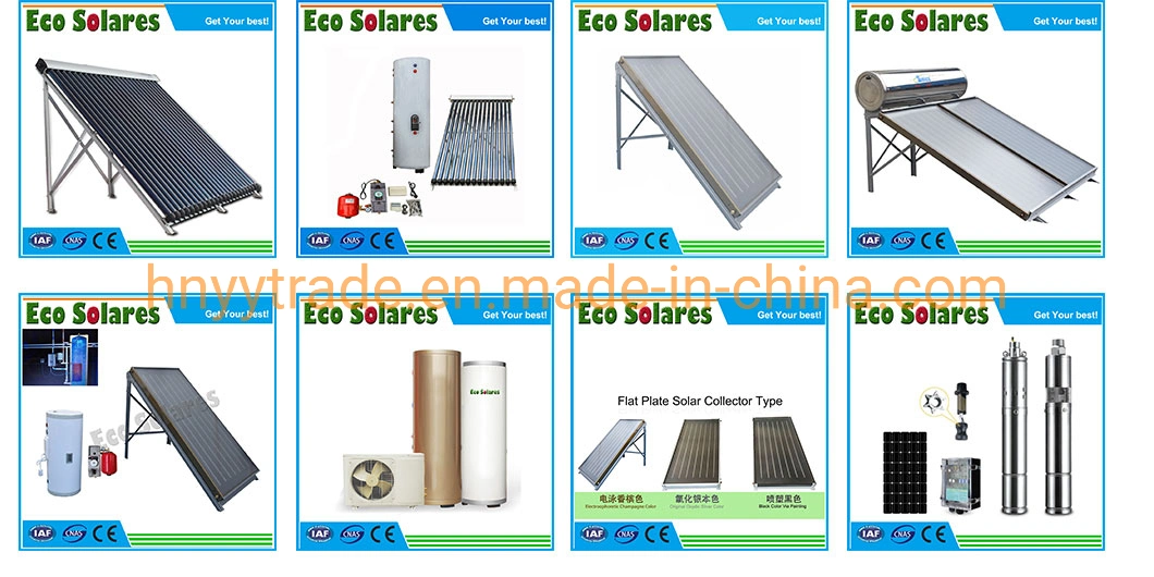 Solar Hot Water Heater System Flat Plate Solar Panel