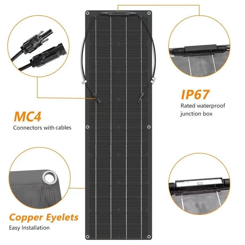 20W Mono New Flexible Solar Panel Easy to Install